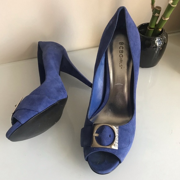 BCBGirls Women’s Peep Toe Pumps - Picture 2 of 7